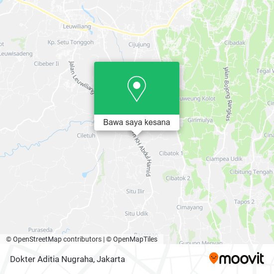 Peta Dokter Aditia Nugraha