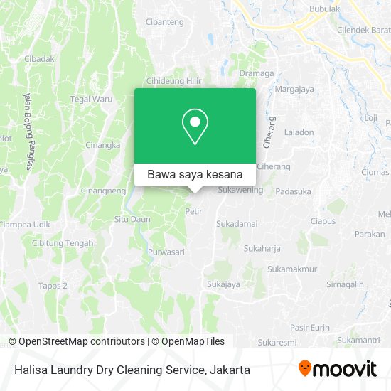 Peta Halisa Laundry Dry Cleaning Service