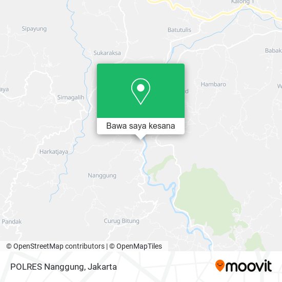 Peta POLRES Nanggung