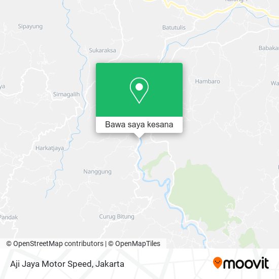 Peta Aji Jaya Motor Speed