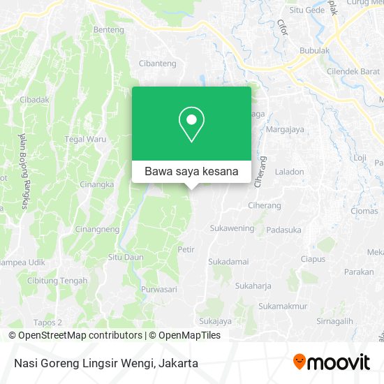 Peta Nasi Goreng Lingsir Wengi