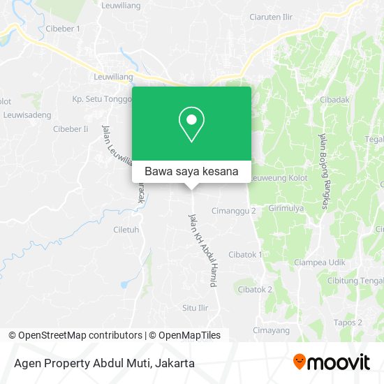 Peta Agen Property Abdul Muti