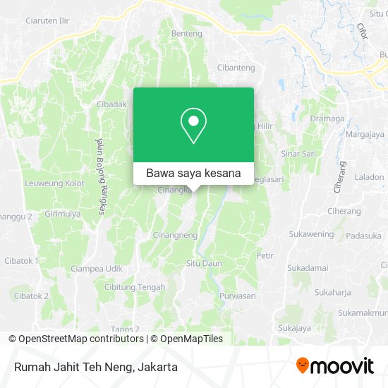 Peta Rumah Jahit Teh Neng