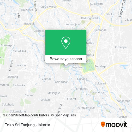 Peta Toko Sri Tanjung