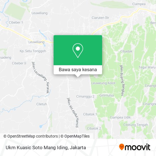 Peta Ukm Kuasic Soto Mang Iding