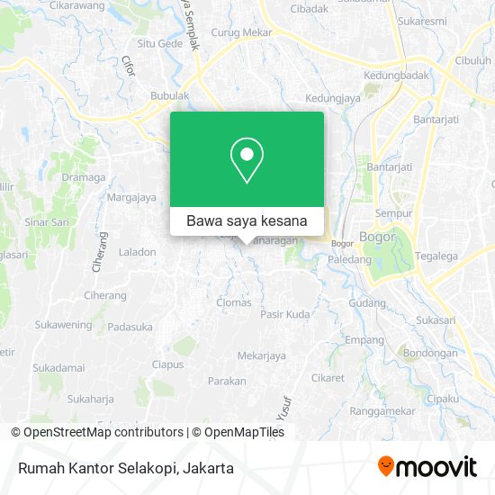 Peta Rumah Kantor Selakopi