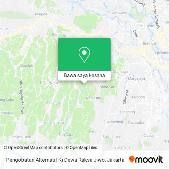 Peta Pengobatan Alternatif Ki Dewa Raksa Jiwo