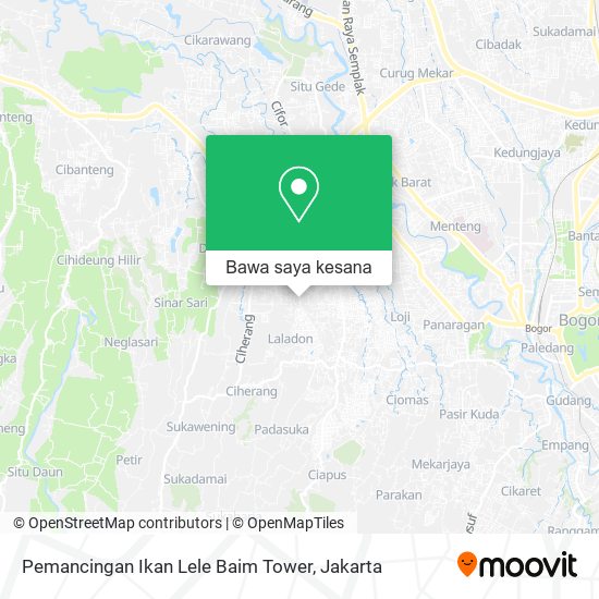 Peta Pemancingan Ikan Lele Baim Tower