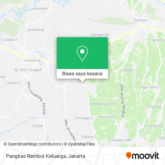 Peta Pangkas Rambut Keluarga
