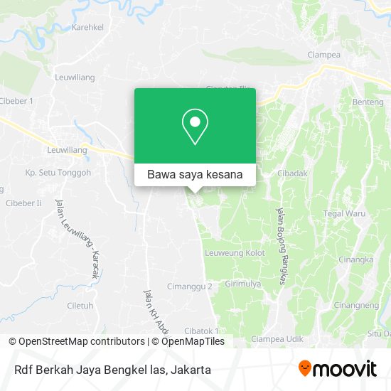 Peta Rdf Berkah Jaya Bengkel las