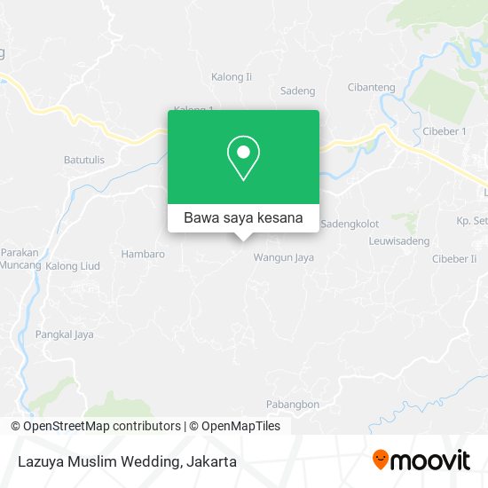 Peta Lazuya Muslim Wedding