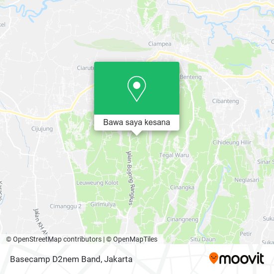 Peta Basecamp D2nem Band