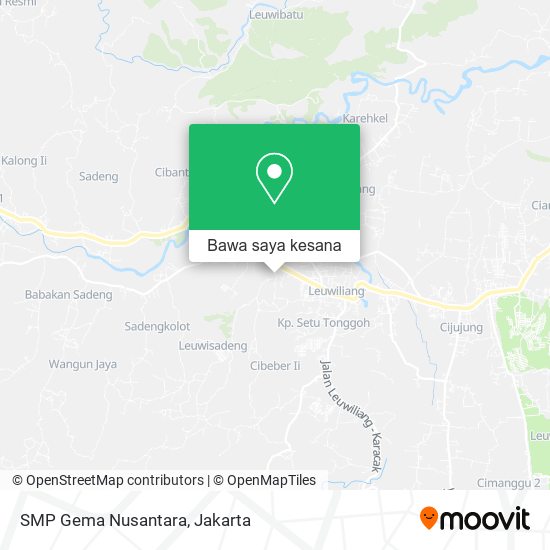 Peta SMP Gema Nusantara