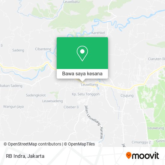 Peta RB Indra