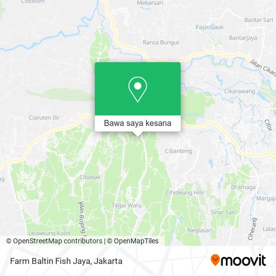 Peta Farm Baltin Fish Jaya