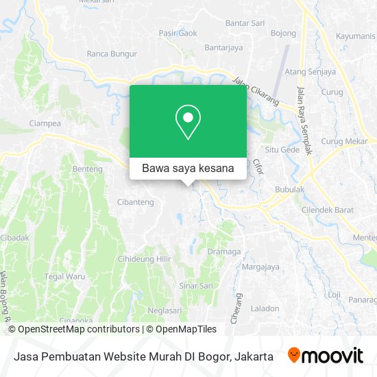 Peta Jasa Pembuatan Website Murah DI Bogor