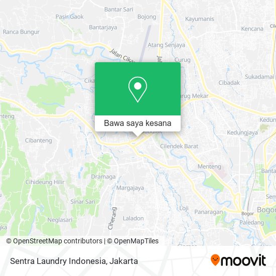Peta Sentra Laundry Indonesia