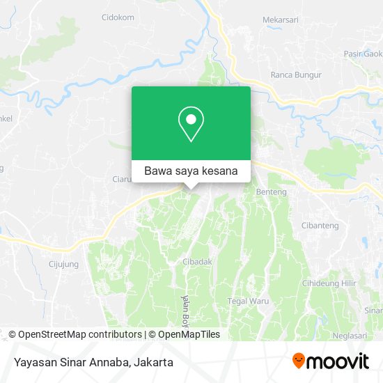 Peta Yayasan Sinar Annaba