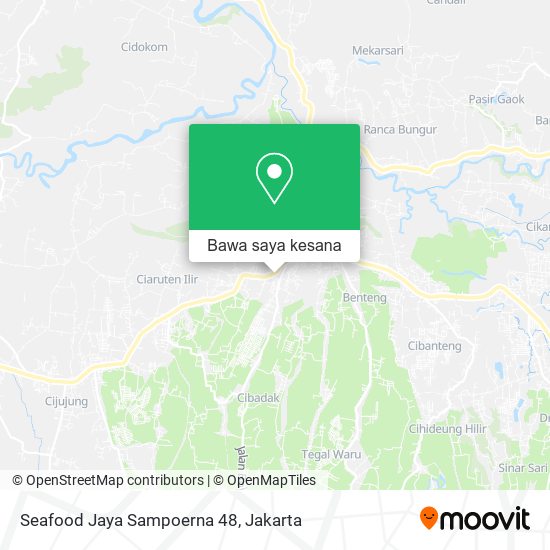 Peta Seafood Jaya Sampoerna 48