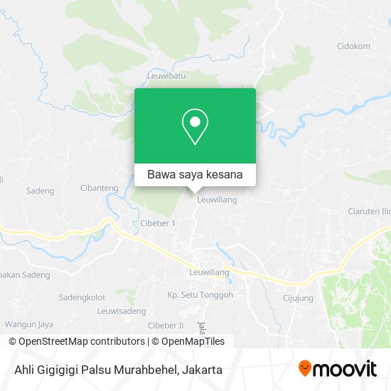 Peta Ahli Gigigigi Palsu Murahbehel