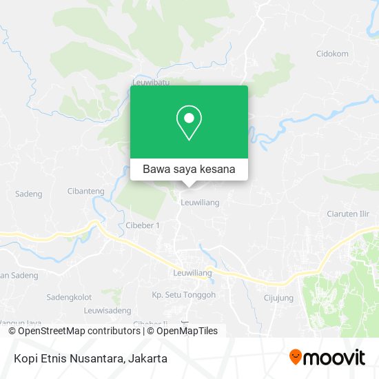 Peta Kopi Etnis Nusantara