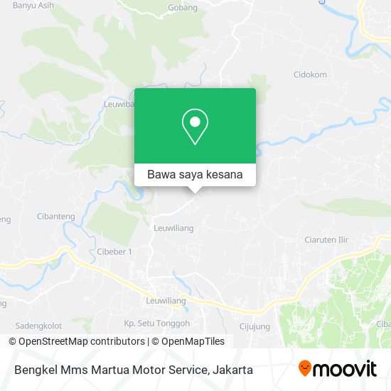 Peta Bengkel Mms Martua Motor Service