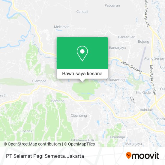 Peta PT Selamat Pagi Semesta