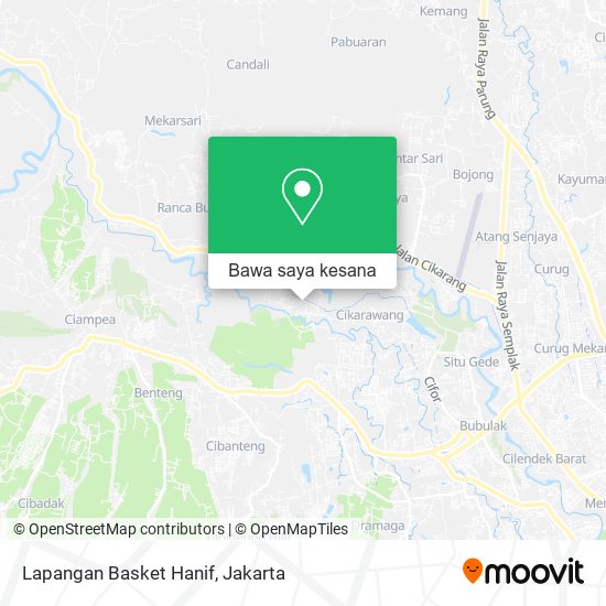 Peta Lapangan Basket Hanif