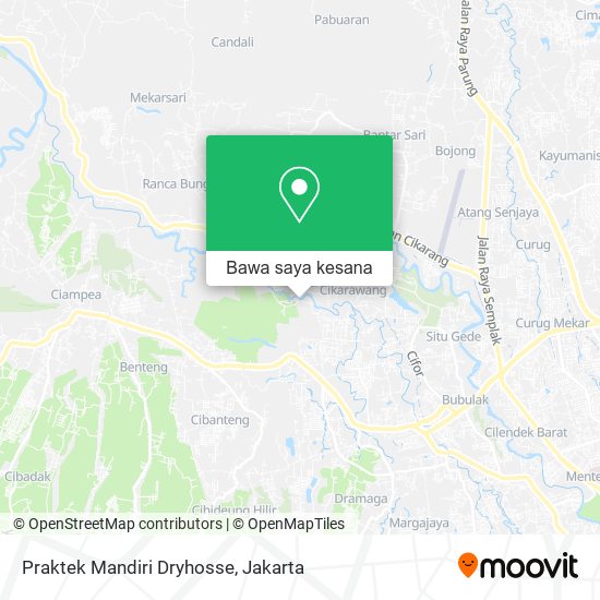 Peta Praktek Mandiri Dryhosse