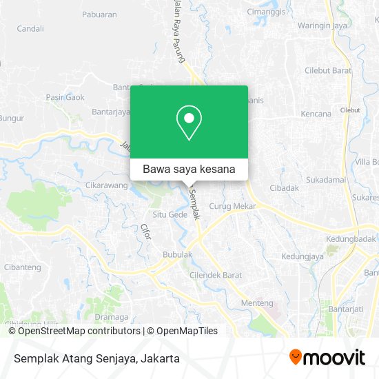 Peta Semplak Atang Senjaya