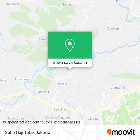 Peta Setia Haji Toko