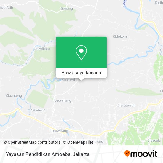 Peta Yayasan Pendidikan Amoeba