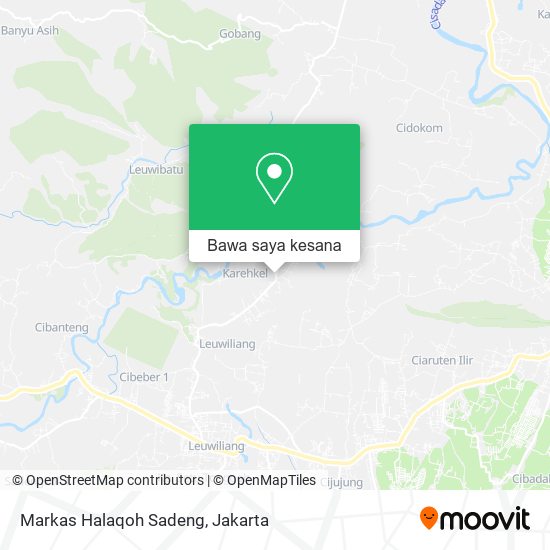 Peta Markas Halaqoh Sadeng