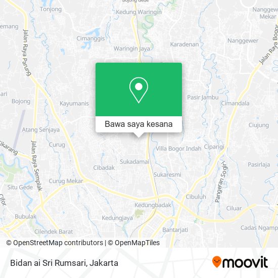 Peta Bidan ai Sri Rumsari