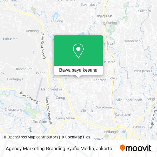 Peta Agency Marketing Branding Syafia Media