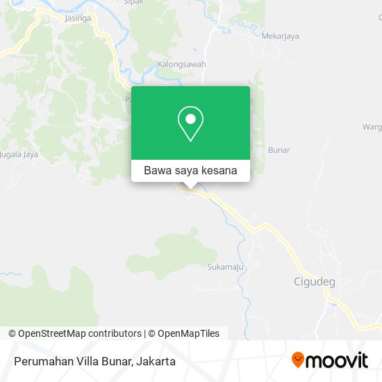 Peta Perumahan Villa Bunar