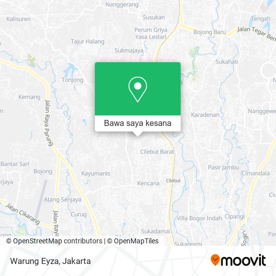 Peta Warung Eyza