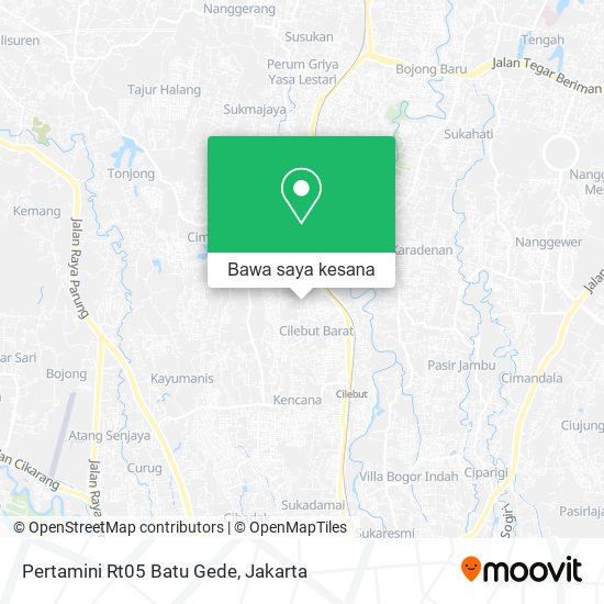 Peta Pertamini Rt05 Batu Gede