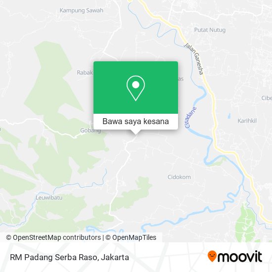 Peta RM Padang Serba Raso