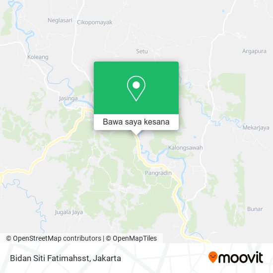 Peta Bidan Siti Fatimahsst