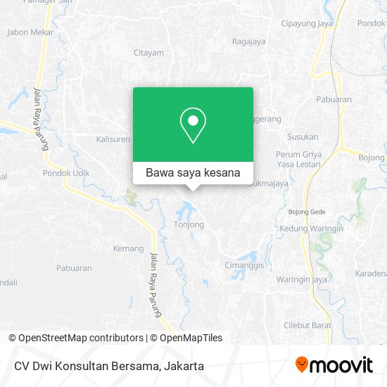 Peta CV Dwi Konsultan Bersama