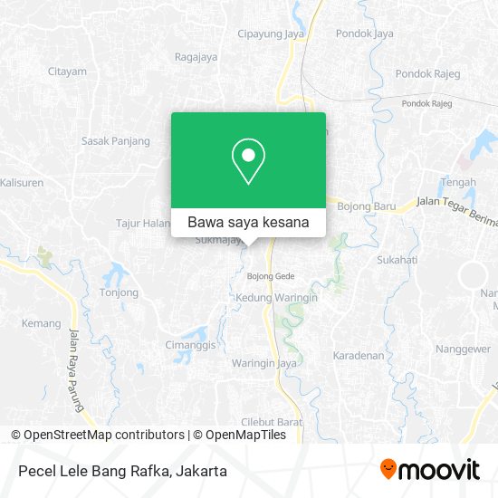 Peta Pecel Lele Bang Rafka