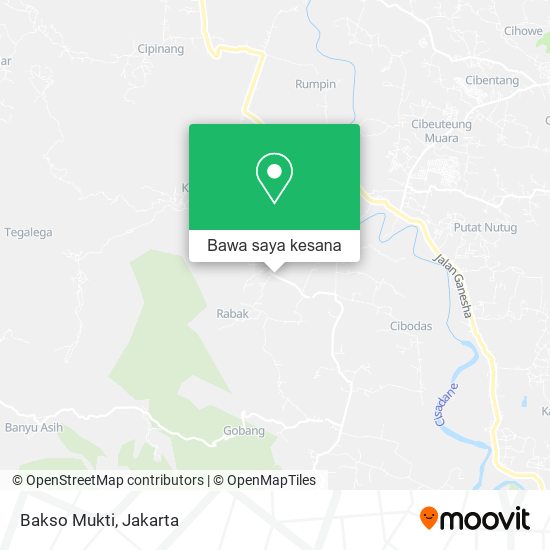 Peta Bakso Mukti