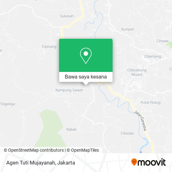 Peta Agen Tuti Mujayanah