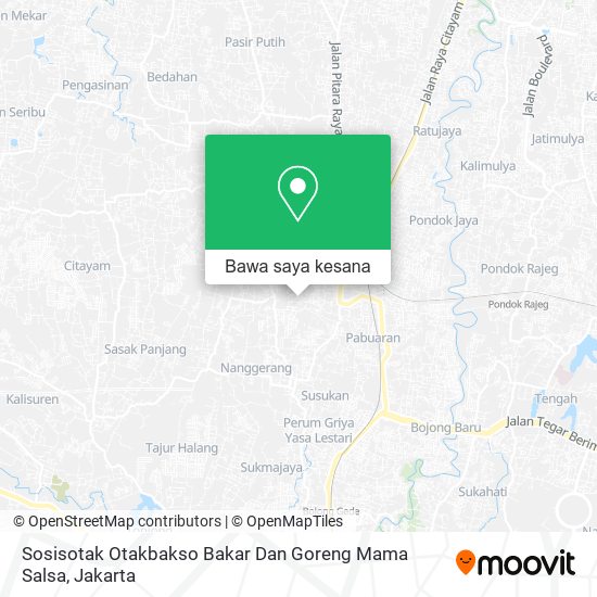 Peta Sosisotak Otakbakso Bakar Dan Goreng Mama Salsa