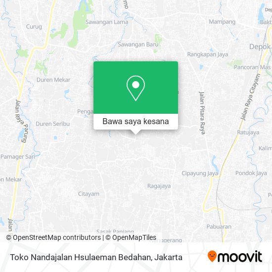 Peta Toko Nandajalan Hsulaeman Bedahan