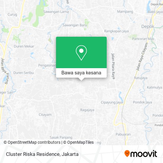 Peta Cluster Riska Residence