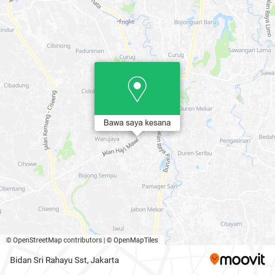 Peta Bidan Sri Rahayu Sst