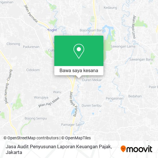 Peta Jasa Audit Penyusunan Laporan Keuangan Pajak