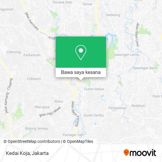 Peta Kedai Koja